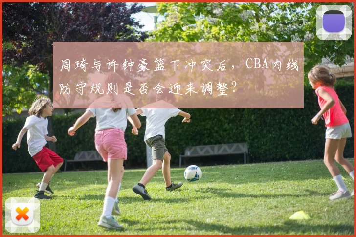 周琦与许钟豪篮下冲突后，CBA内线防守规则是否会迎来调整？